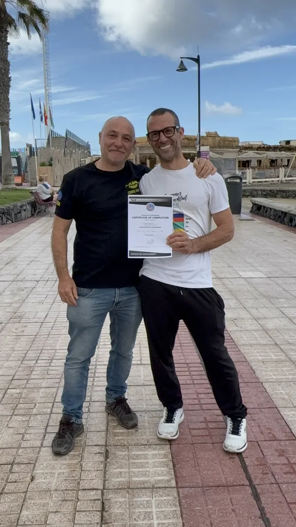 Instructor Examination certificate