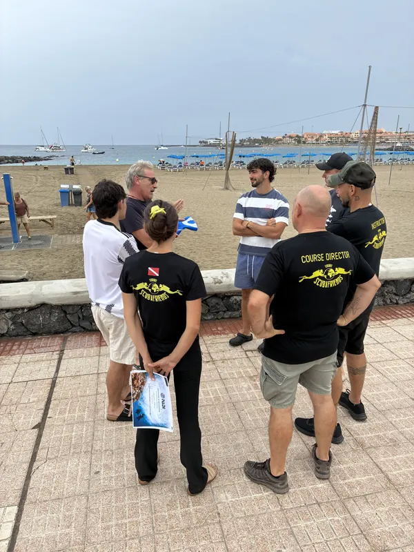 IE: open water briefing