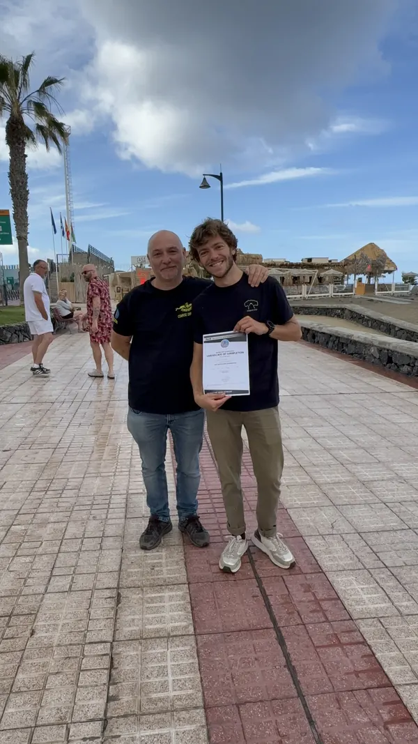 Instructor Exam passed in Las Américas