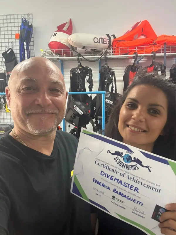 New PADI Divemaster