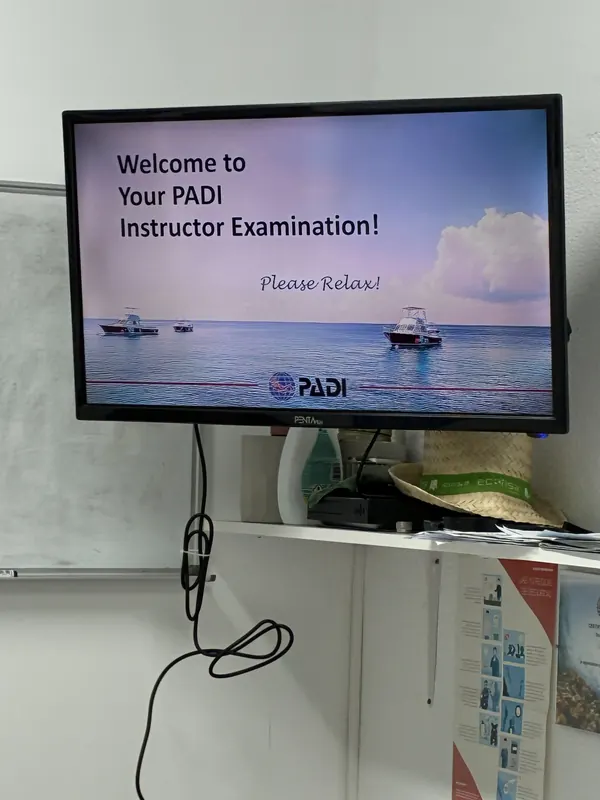 Welcome to your Instructor Examination